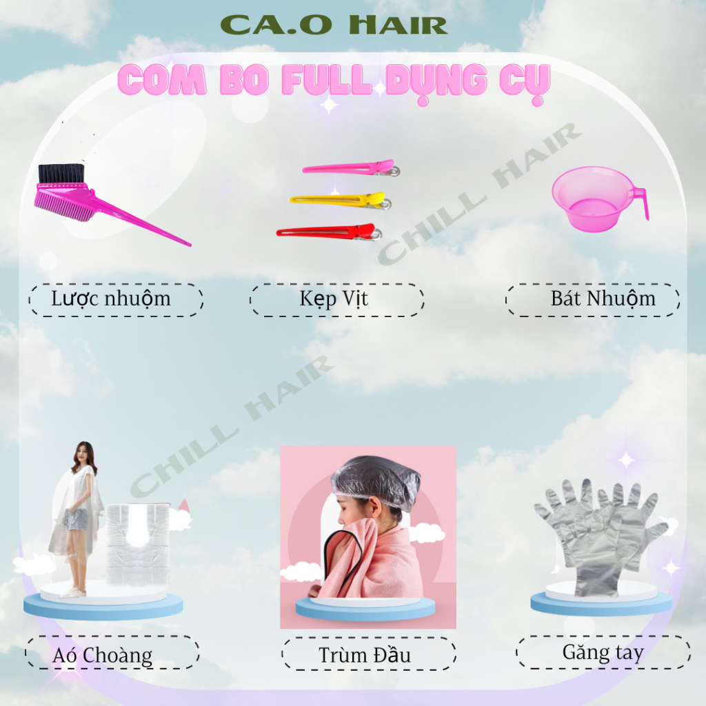 Thuốc Nhuộm Tóc Màu ĐỎ RƯỢU VANG Không Tẩy | Ca.ohairshopr, Ca.ohairshops