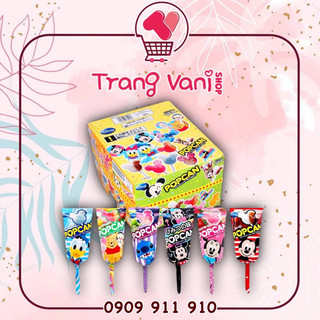Kẹo mút glico popcan disney nhật