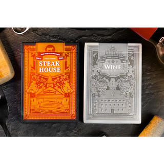 Bộ bài tây steak & wine playing card by ffp