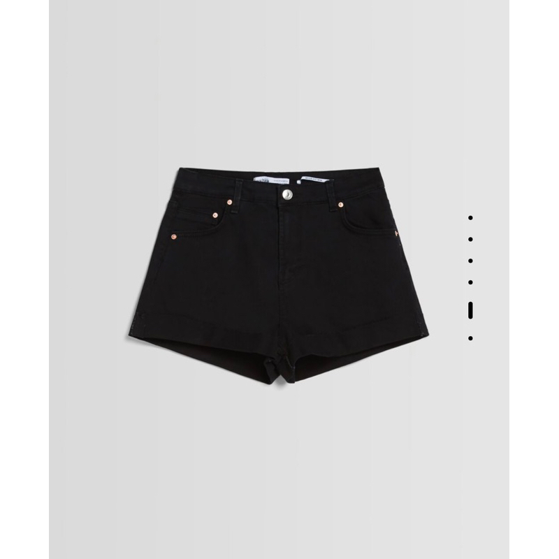 Quần short jeans Bershka Authentic
