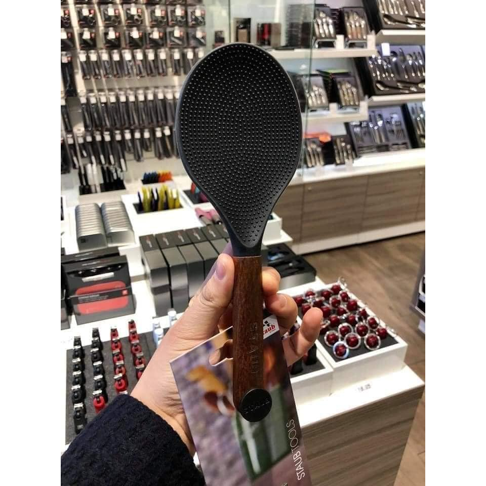 🇩🇪Muôi cơm cán gỗ Staub