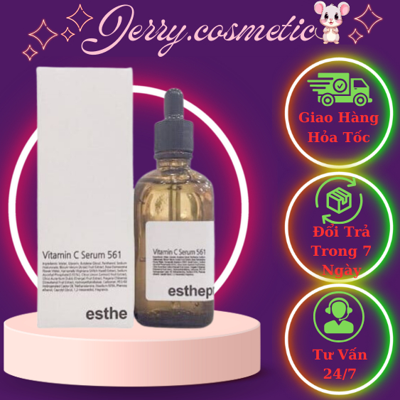 Tinh Chất Làm Trắng Da Vitamin C 561 Serum Esthepro Mới 100ml