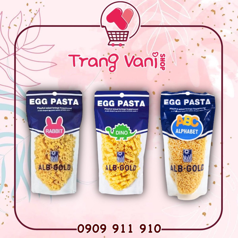 Nui trứng EGG PASTA Nhật cho bé