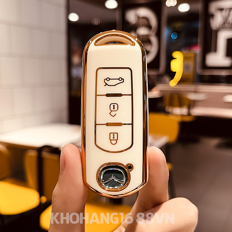 Ốp chìa khoá TPU sang trọng dành cho xe Mazda 2, Mazda 3, CX5...