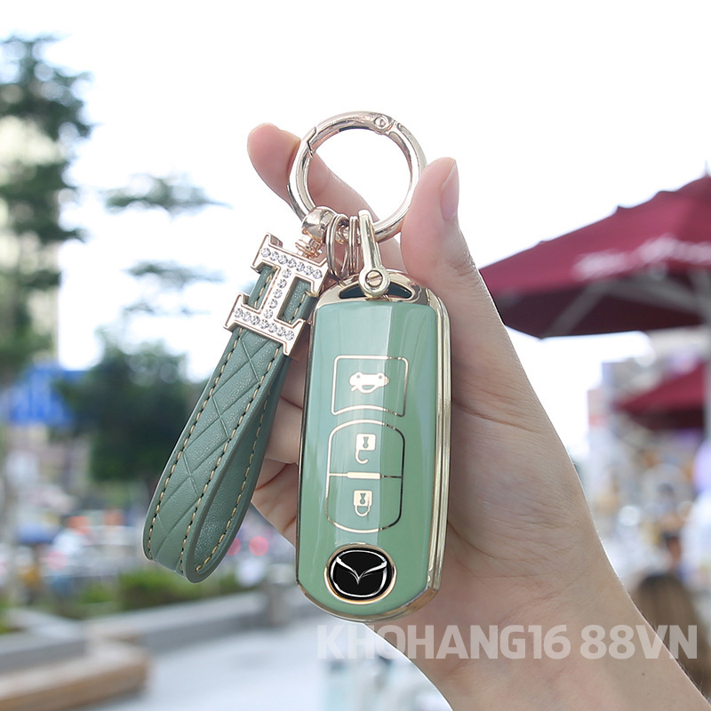 Ốp chìa khoá TPU sang trọng dành cho xe Mazda 2, Mazda 3, CX5...