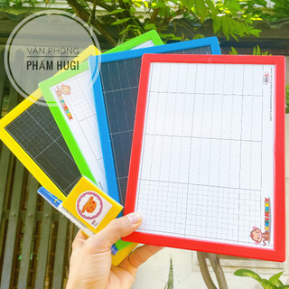 Bảng bộ 2 mặt winq b-01 và b-06 tặng kèm bút lông và xóa bảng
