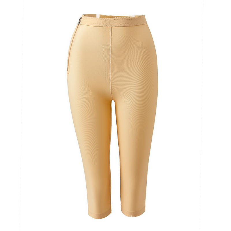 Quần gen nịt định hình đùi eo, nâng mông sau hút mỡ, tập gym, dây khóa kéo tiện lợi