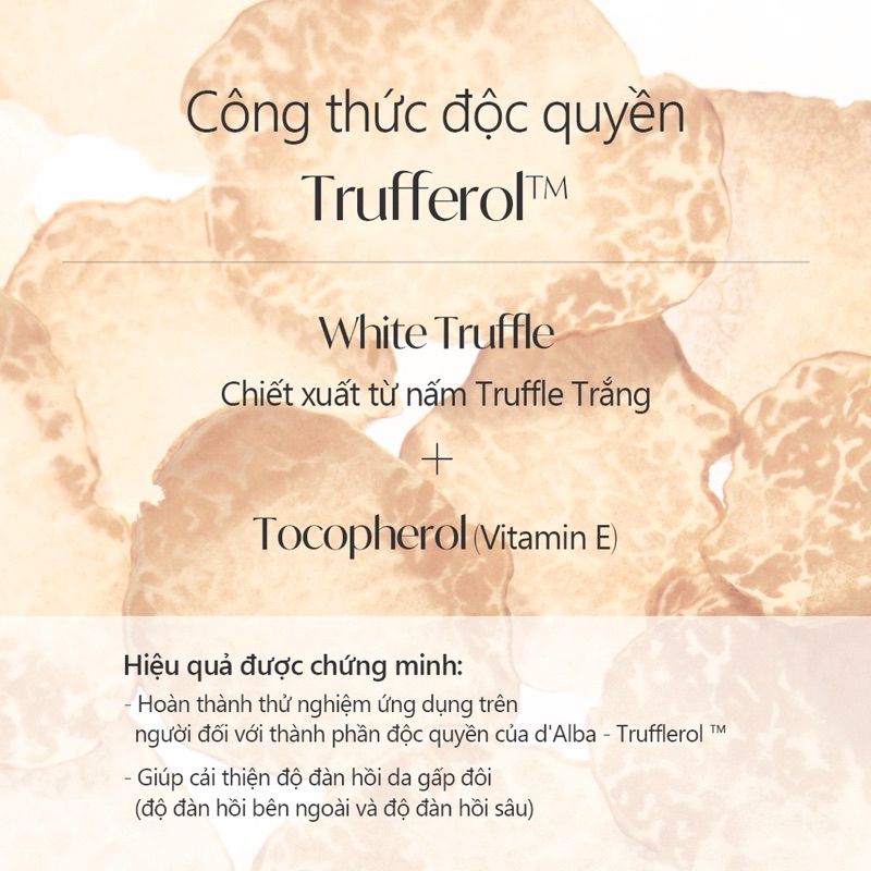 Serum dạng xịt khoáng D'ALBA WHITE TRUFFLE
