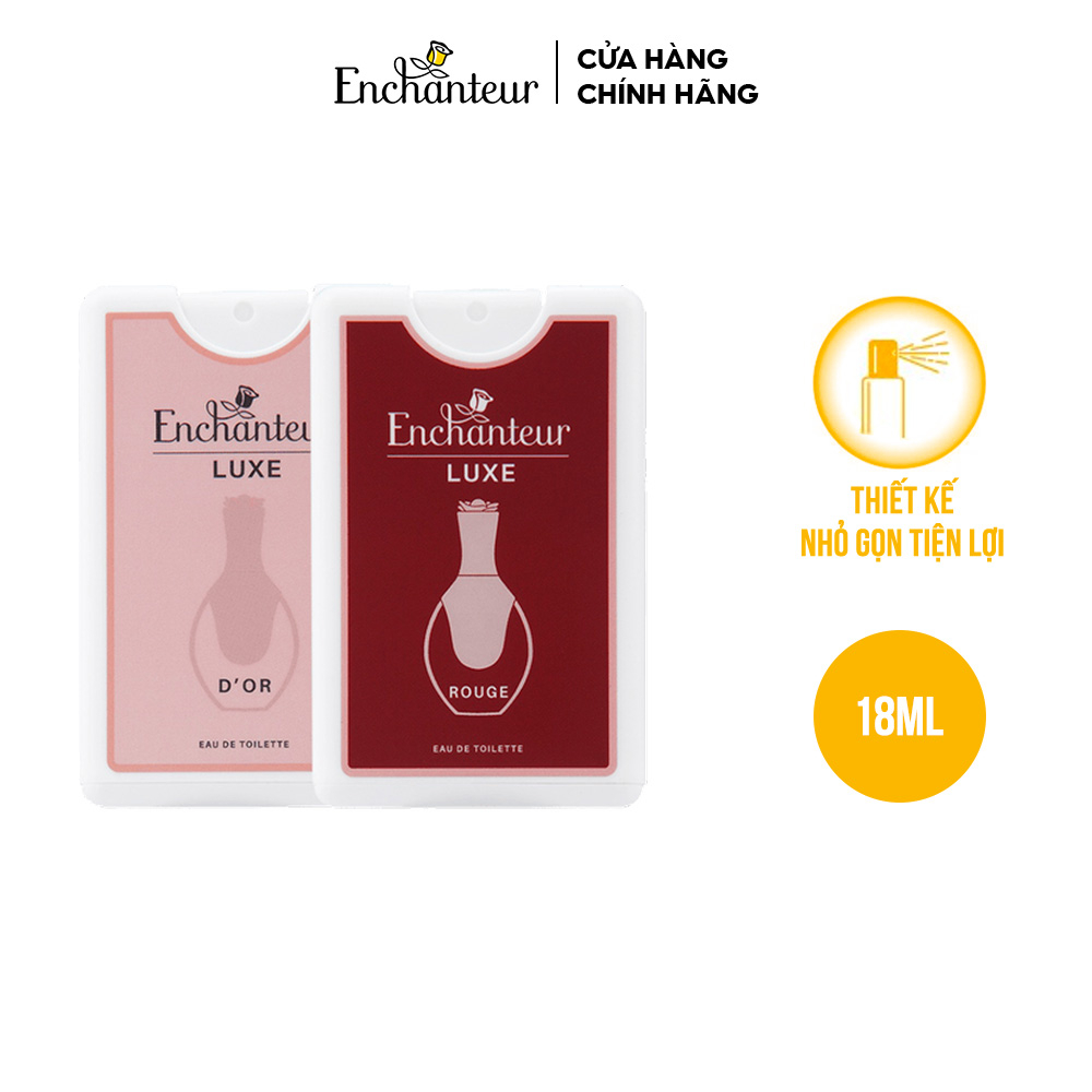 Nước hoa bỏ túi cao cấp Luxe Rouge/D'or 18ml