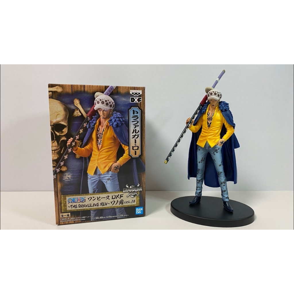 Mô hình Law One piece - Trafalgar D. Water Law - Dòng DXF Wano Country Grandline Men vol.14 Banpresto