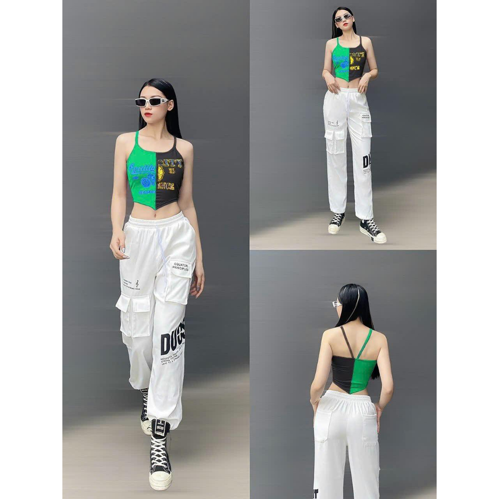 Quần chất kaki thể thao tập gym, aerobic, nhảy, zumba