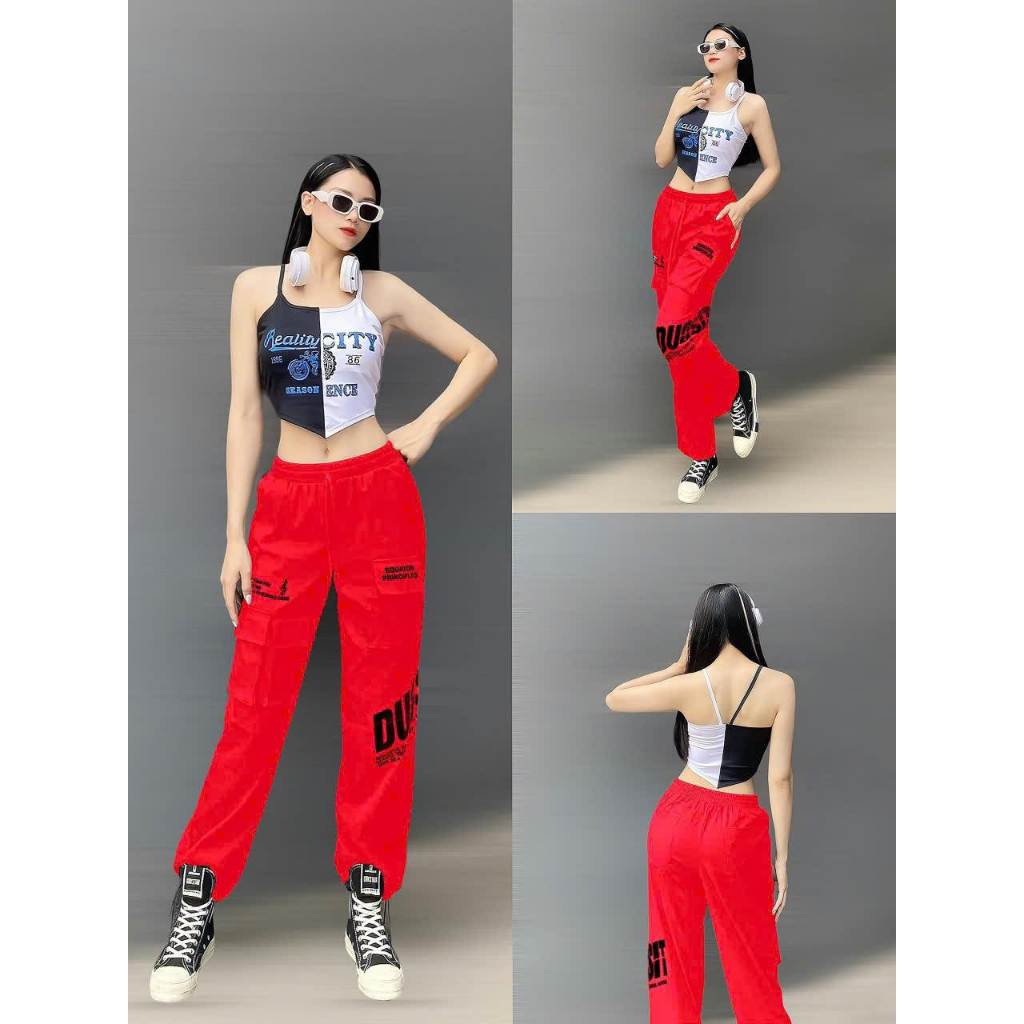 Quần chất kaki thể thao tập gym, aerobic, nhảy, zumba