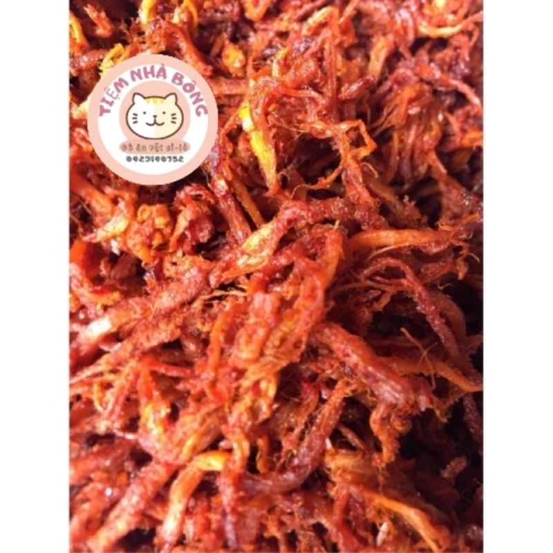500g Khô Bò Sợi Xé Cay, Thơm, Ngon, Đậm Vị, Như Hìn
