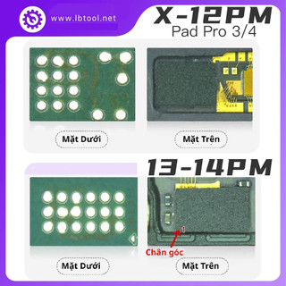 IC LuBan điện thoại X-14PM thay thế sửa chữa Face ID dịch chuyển (dùng L3/ L3 Mini)