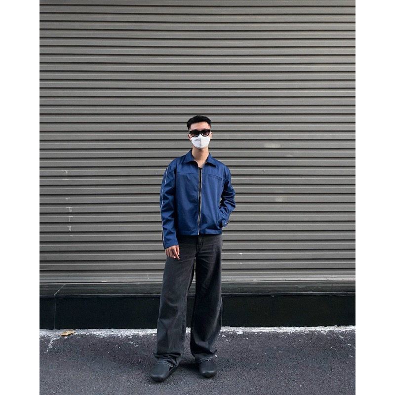 Áo khoác kaki kéo khoá tay