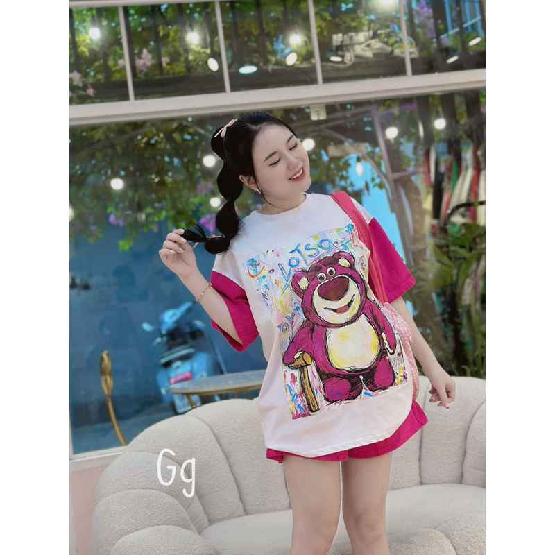 SET GẤU DÂU NGẮN 3D KÈM HÌNH THẬT