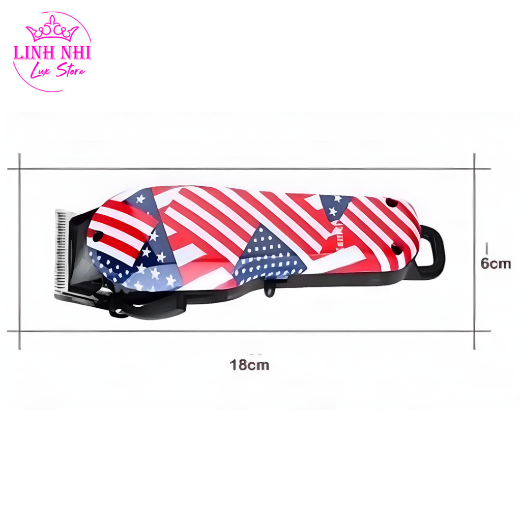 Tông đơ cắt tóc cao cấp KEMEI KM-830 | Tăng đơ dùng cho SALON, Thợ chuyên nghiệp - Linh Nhi Lux Store