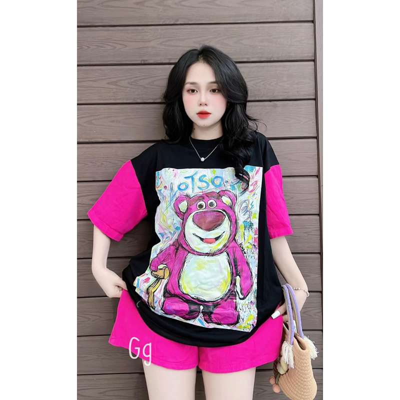 SET GẤU DÂU NGẮN 3D KÈM HÌNH THẬT