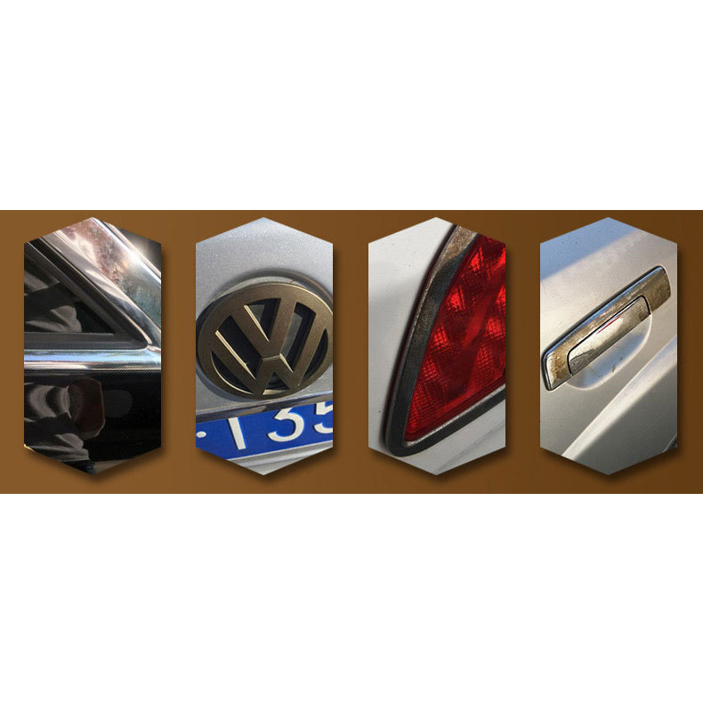 Đánh Bóng Inox - Tẩy Bóng Logo Ô tô Xe Máy, Vệ Sinh Viền Chrome, Tẩy Cặn Bám Bẩn, Vệt Nước Đọng Oxy Hóa - Duhali