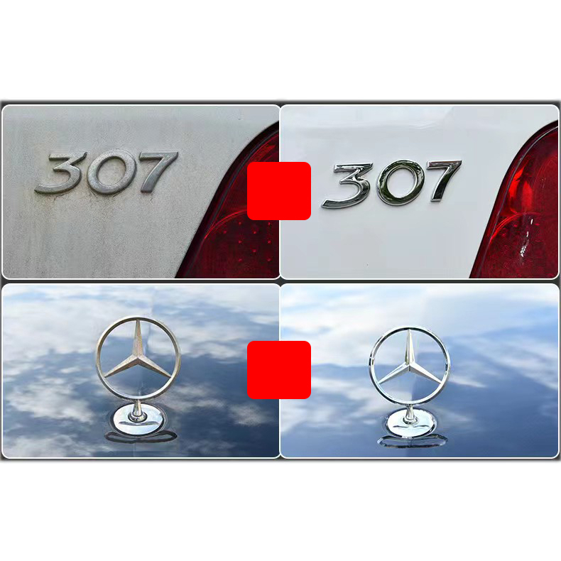 Đánh Bóng Inox - Tẩy Bóng Logo Ô tô Xe Máy, Vệ Sinh Viền Chrome, Tẩy Cặn Bám Bẩn, Vệt Nước Đọng Oxy Hóa - Duhali