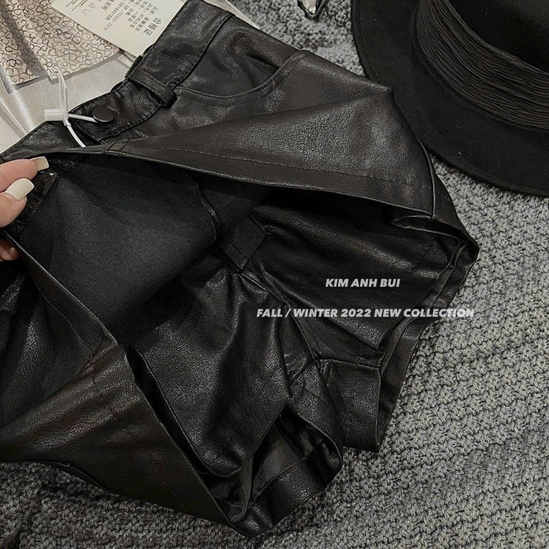 Quần Da giả váy hàng qc