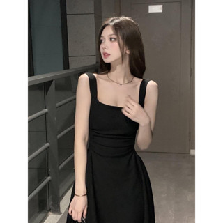 Váy đầm hai dây ôm gọn thắt eo 2 lớp ancava