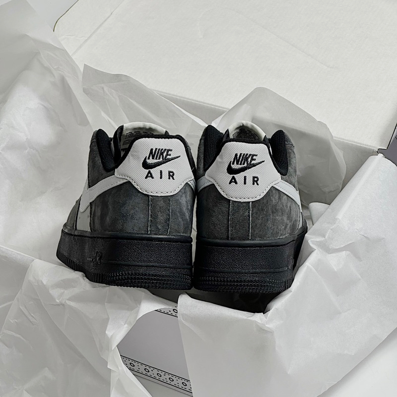 JDK STORE_Giày Sneaker AF1 Xám Đen Siêu Đỉnh