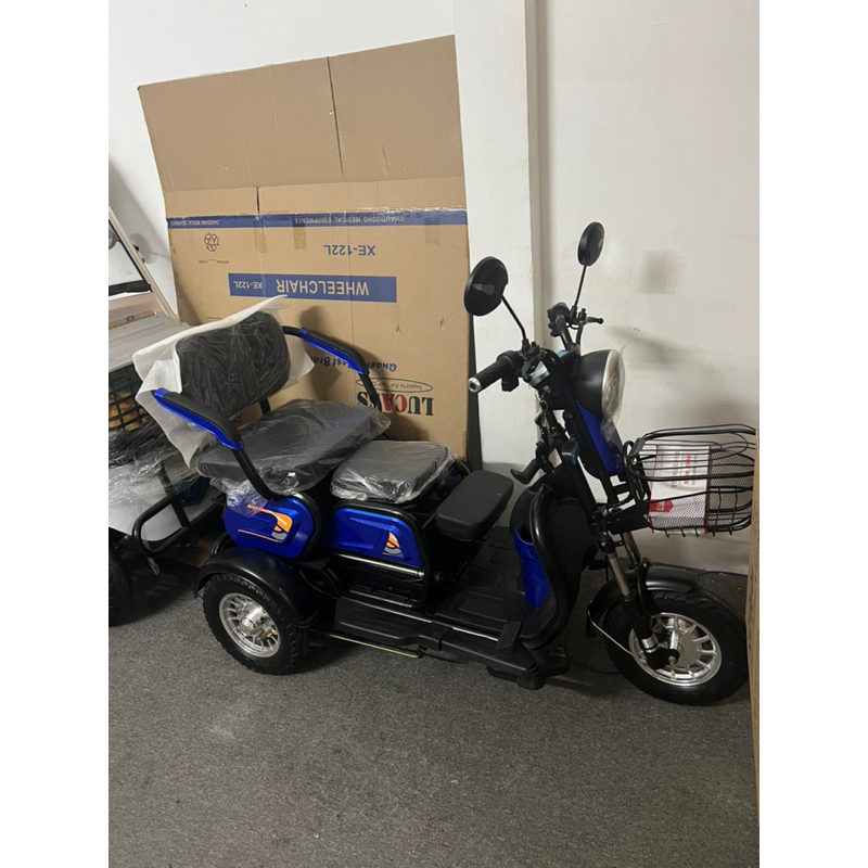 Xe điện 3 bánh dành cho người khuyết tật ALASKA X-1 Phiên bản mới 2023