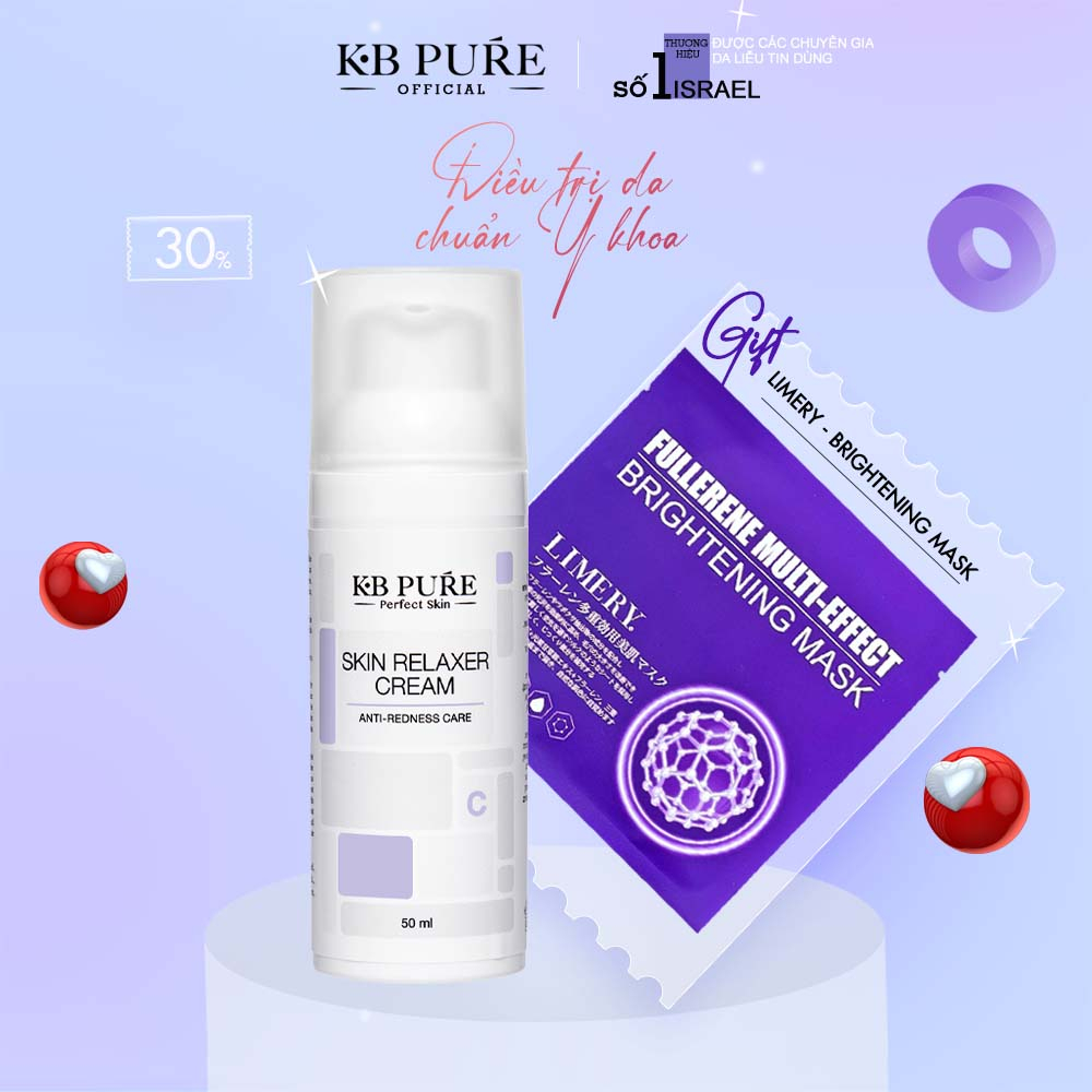 KB Pure - Kem phục hồi và làm dịu da khẩn cấp - Skin Relaxer Cream 50ml