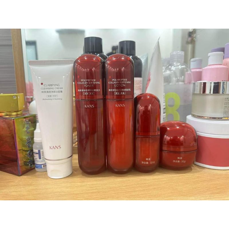 Combo 2 Lọ Toner + Lition Collagen Dưỡng Da Mềm Mịn Trắng sáng và Căng Bóng