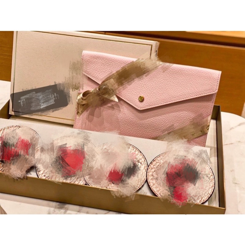 Clutch hãng auth hồng baby siêu xinh