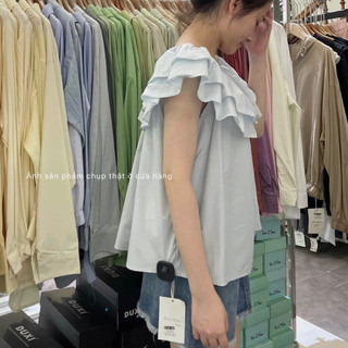 Áo trễ vai bèo DOU (mặc được 2 kiểu)