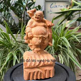 Tượng phật di lặc gỗ ngọc am thơm
