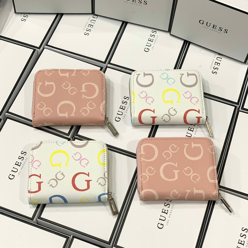 Ví guess ngắn dây kéo