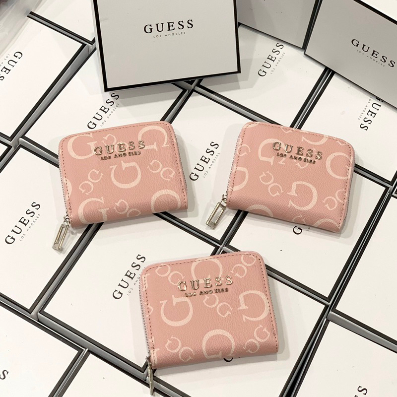 Ví guess ngắn dây kéo