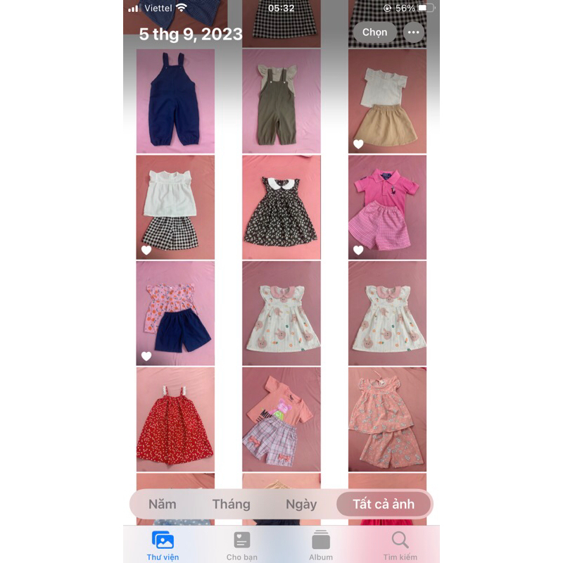 Thanh lí/pass bộ bé gái