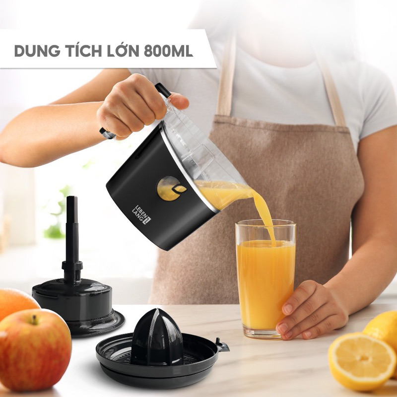 MÁY VẮT CAM LEBENLANG LBL3386 DUNG TÍCH 800ML
