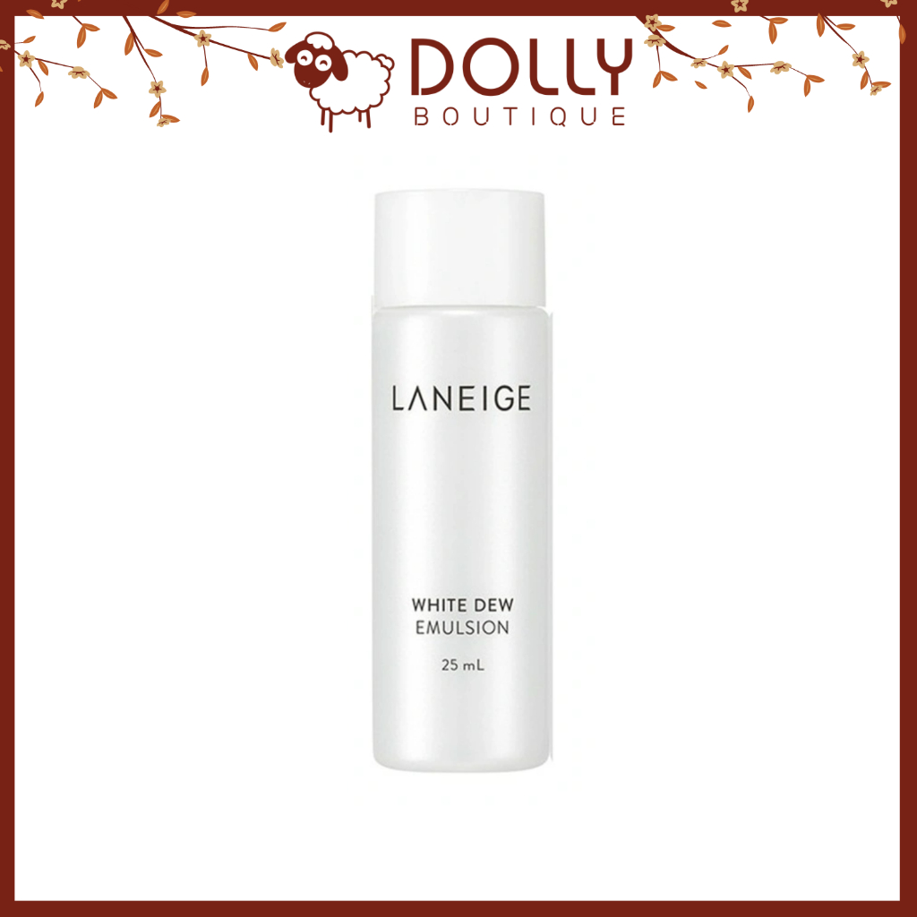Sữa Dưỡng Ẩm Làm Sáng Da Laneige White Dew Emulsion 25ml
