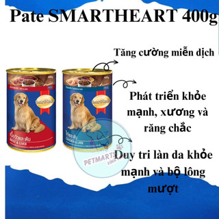 Pate Dành Cho Chó Lớn Smartheart Dạng Lon 400G