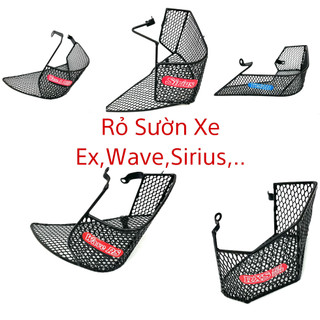 Giỏ hông,giỏ sườn lắp đặt wave 50/100/110/ex-rsx-sirius 150 cực đẹp.
