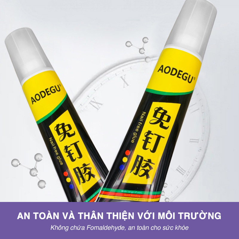 Keo dán tường siêu dính DOROTA dán siêu chắc trên mọi loại bề mặt, không làm hỏng tường tuýp 60ml KDT-60ml