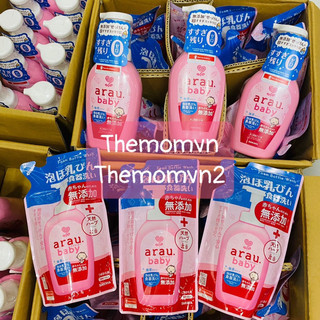 Nước rửa bình sữa Arau baby Nhật Bản