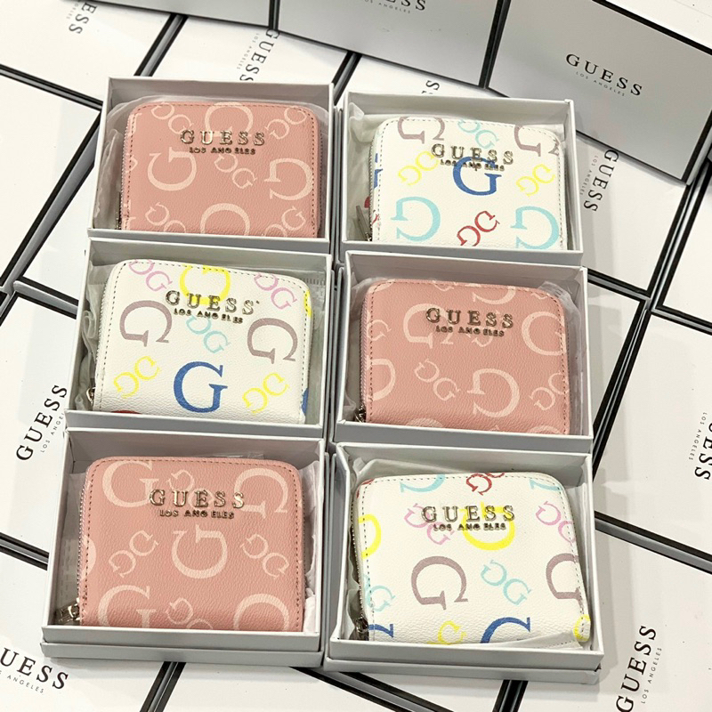 Ví guess ngắn dây kéo