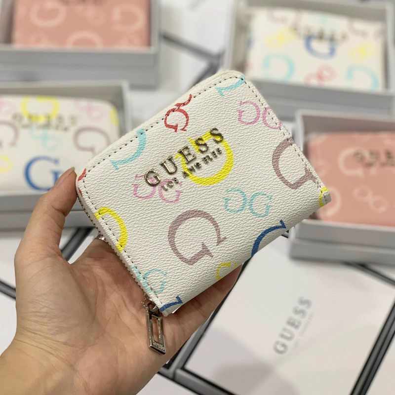 Ví guess ngắn dây kéo