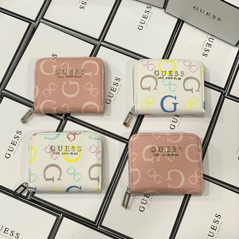 Ví guess ngắn dây kéo