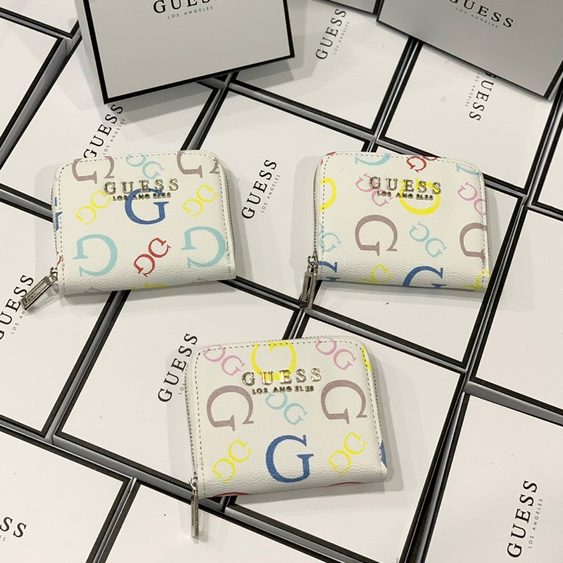 Ví guess ngắn dây kéo