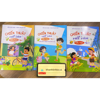 Sách - Combo chiến thuật viết văn tiểu học (Tập 1+Tập 2)