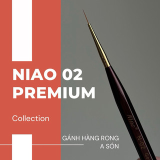 Cọ niao - cọ nét 02: cọ nét 0.9mm vẽ hoạt hình, vẽ ren