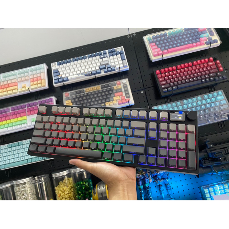 Keydous NJ98 Bản Fullmod. RGB / Hotswap / Bluetooth 5.0 / Wireless 2.4G / Mạch xuôi