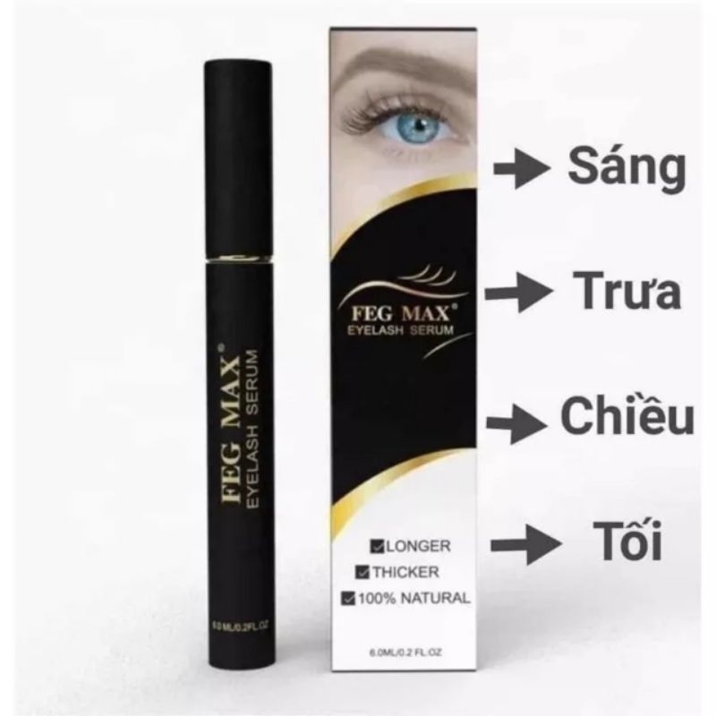 Dưỡng mi & chân mày ngày & đêmkhông cay không rụng và không thâm mắt,Kích mi & chân mày mọc dài và đậm